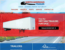 Tablet Screenshot of northamericantrailer.com